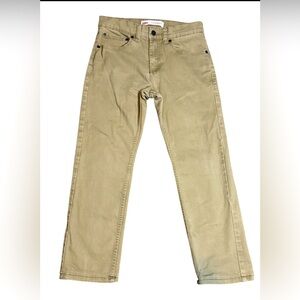 Levi’s Performance 511 Slim Khaki Pants‎ Big Boys 16 Reg 5 Pocket